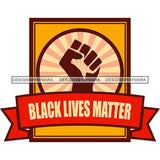 Black Lives Matter Humanity Social Protest Justice Racism Movement SVG PNG JPG Vector Cutting Files