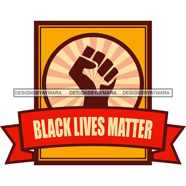 Black Lives Matter Humanity Social Protest Justice Racism Movement SVG PNG JPG Vector Cutting Files