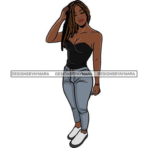 Fashion Diva Glamour Afro Woman Classy Sexy Lady SVG PNG JPG Vector Files For Cutting and More