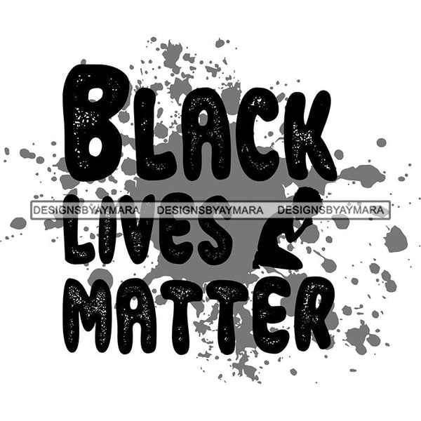Black Lives Matter Humanity Social Protest Justice Racism Movement SVG PNG JPG Vector Cutting Files
