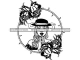 Classy Lady Praying God SVG Cut Files For Silhouette Cricut and More.