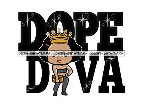 Cute Fabulous Ladies PNG Files For Print