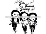 Ladies Trip Getaway SVG Cut Files For Silhouette and Cricut