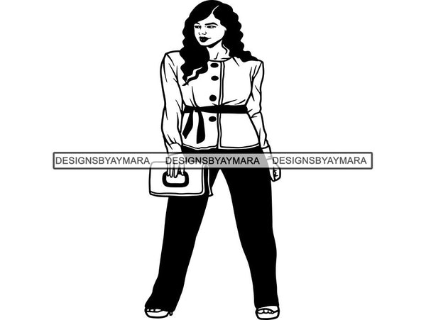 Classy Boss Lady SVG Cut Files for Silhouette and Cricut