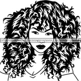 Afro Lady Black Goddess Melanin Dark Latina Morena SVG Files For Cutting and More!
