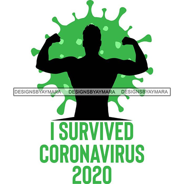 Coronavirus Medical Epidemic Disease Virus Health Pandemic Illness Quotes SVG Cutting Files