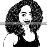 Afro Lady Black Goddess Melanin Dark Latina Morena SVG Files For Cutting and More!