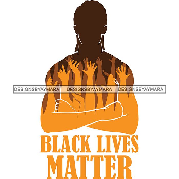 Black Lives Matter Humanity Social Protest Justice Black-Owned Businesses SVG PNG JPG Vector Cutting Files