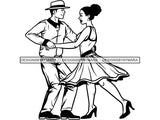 Stepper Dancer Stepping Chicago Style SVG Cut Files