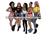 Ladies Trip Flight Getaway PNG Files For Print Not For Cutting