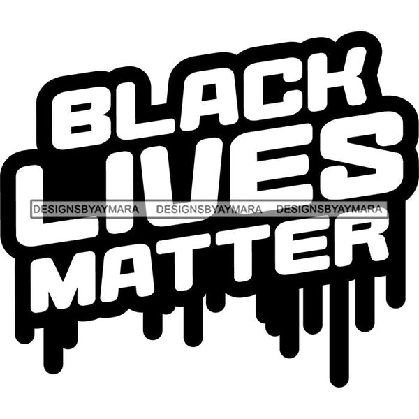 Black Lives Matter Humanity Social Protest Justice Black-Owned Businesses SVG PNG JPG Vector Cutting Files