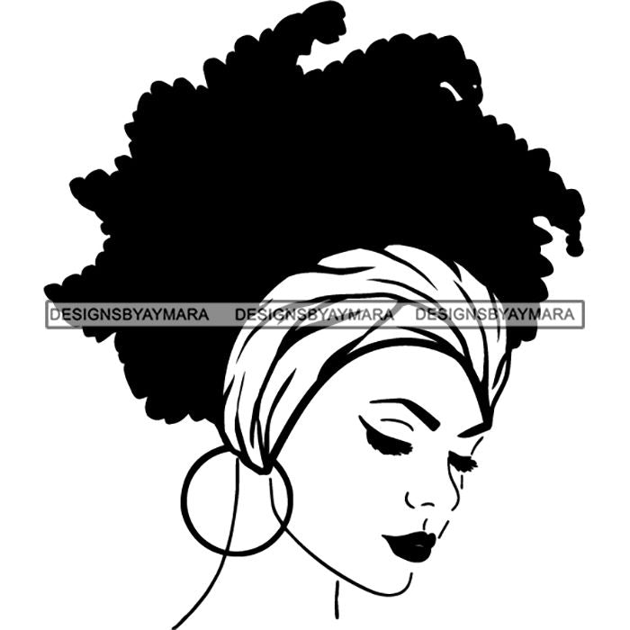 Afro Goddess Rihanna Love Beautiful Face SVG Files For Cutting and Mor ...