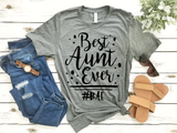 Best Aunt Ever Bae SVG Quotes Files For Silhouette and Cricut