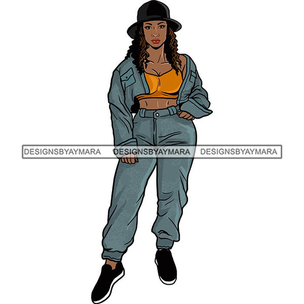 Fashion Diva Glamour Afro Classy Sexy Lady SVG PNG JPG Vector Files For Cutting and More