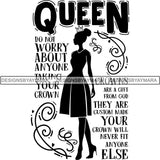 Black Queen Nubian Melanin Quotes .SVG Files For Silhouette and Cricut