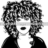 Afro Lady Black Goddess Melanin Dark Latina Morena SVG Files For Cutting and More!