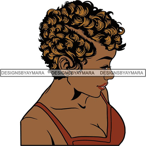 Afro Latina Woman SVG Cutting Files For Silhouette Cricut and More