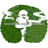 Weed Leaf Dope Cannabis Medical Marijuana Joint Blunt High Life SVG Cutting Files