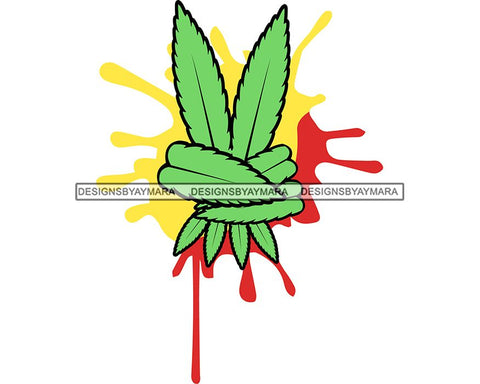 Marijuana Smoking Pot Joint Blunt Stoned High Life Weed Leaf Grass Relax Chill SVG Cutting Files