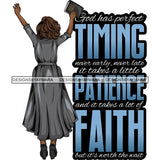 Afro Lola Praying Begging Asking God Lord Faith Strength Quotes .SVG Vector Clipart Cutting Files For Silhouette Cricut and More!