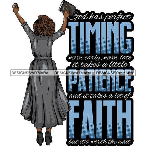 Afro Lola Praying Begging Asking God Lord Faith Strength Quotes .SVG Vector Clipart Cutting Files For Silhouette Cricut and More!