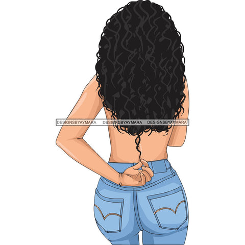 Afro Woman SVG Melanin Nubian Color Cutting Files