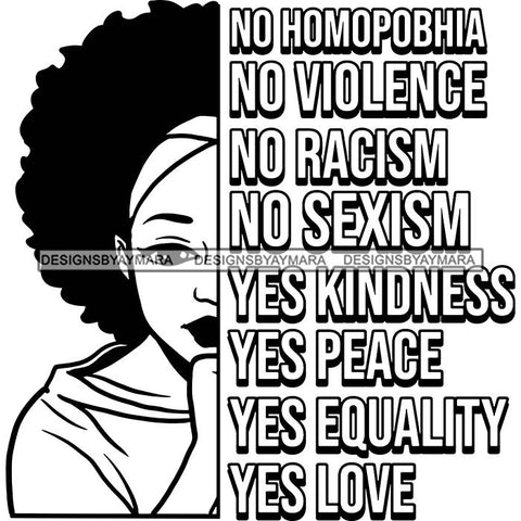 Black Lives Matter Humanity Social Protest Justice Racism Movement SVG PNG JPG Vector Cutting Files