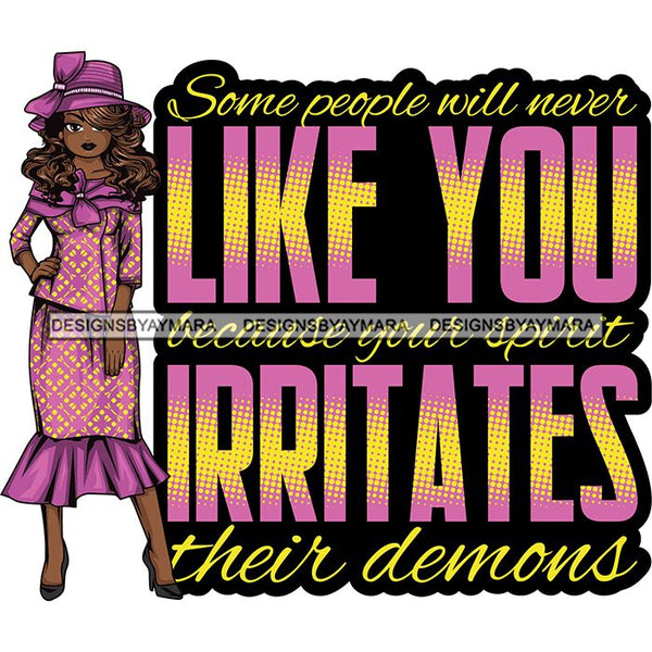 Afro Classy Lola Church Lady God Lord Quotes .SVG Clipart Vector Cutting Files For Circuit Silhouette Cricut and More!