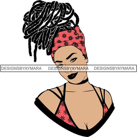 Afro Woman SVG Melanin Nubian Color Cutting Files