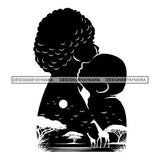 Sensual African Artwork Proud Roots Sexy Couple Safari Savanna Africa Continent Exotic Environment  SVG Files For Cutting and More!