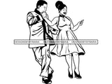 Stepper Dancer Stepping Chicago Style SVG Cut Files