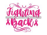 Cancer Awareness Woman Fighting Cancer Quotes PNG Files For Print