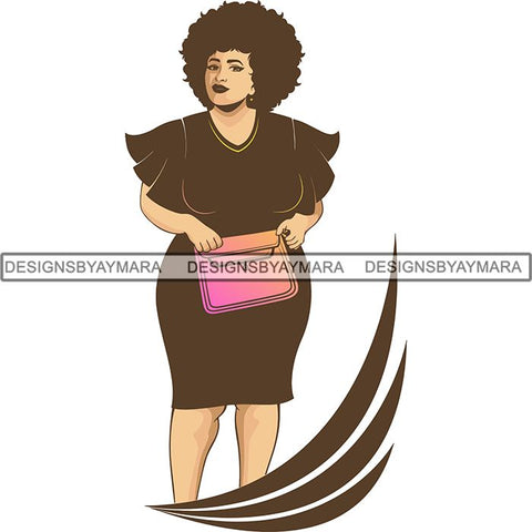 Afro Beautiful Woman Goddess Diva Classy Lady .SVG Cut Files For Silhouette and Cricut