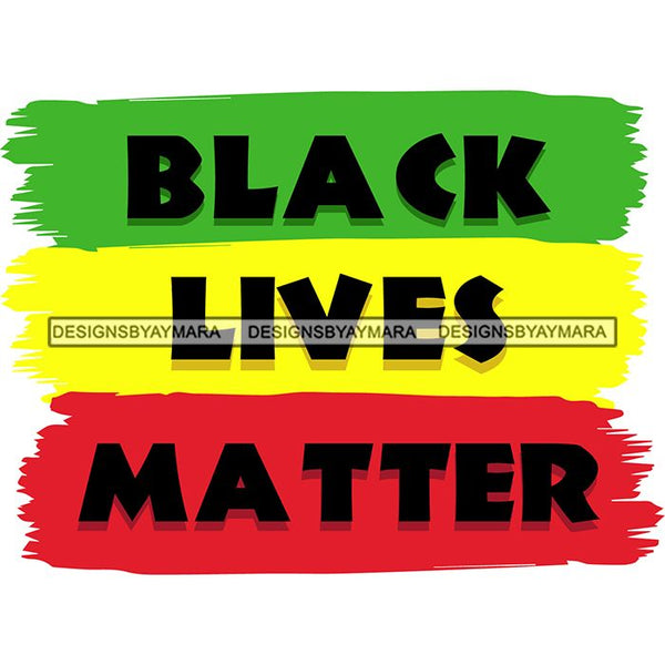 Black Lives Matter Humanity Social Protest Justice Black-Owned Businesses SVG PNG JPG Vector Cutting Files