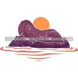 Sensual African Artwork Proud Roots Sexy Couple Safari Savanna Africa Continent Exotic Environment  SVG Files For Cutting and More!