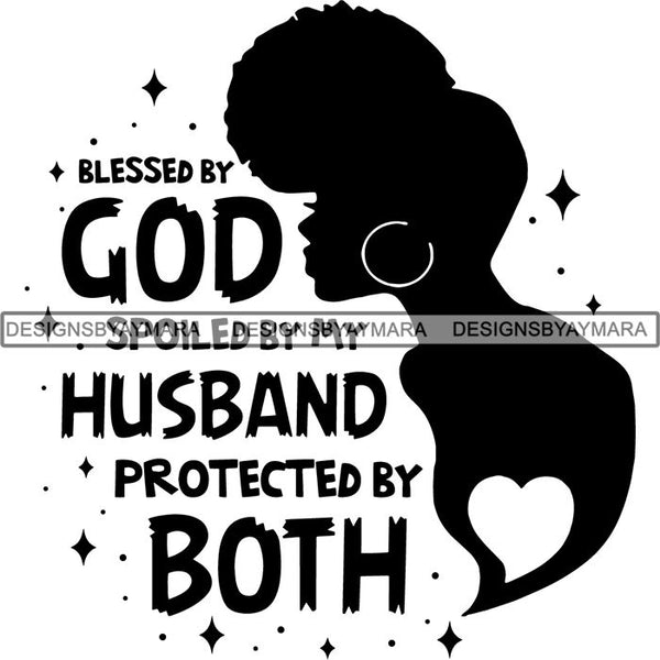 Black Queen Nubian Melanin Quotes .SVG Files For Silhouette and Cricut