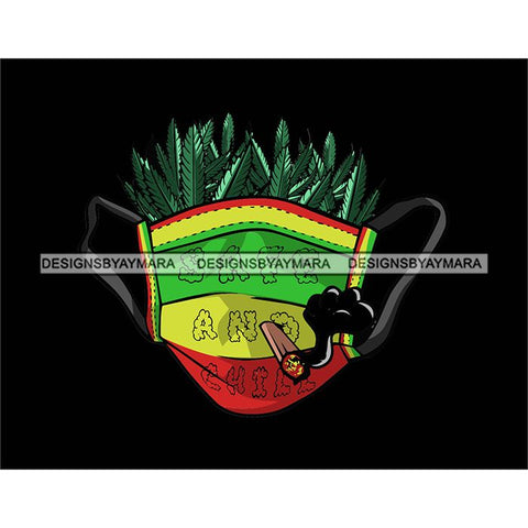 Ganja Narcotic Joint Blunt Weed Leaf Hydroponics Cannabis Woman Smoking Grass Marijuana SVG Cut Files