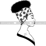 Afro Beautiful Woman Goddess Diva Classy Lady .SVG Cut Files For Silhouette and Cricut