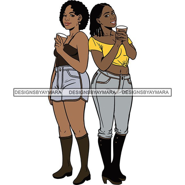 Best Friends Forever Drinking Chilling  SVG Files For Cutting and More!