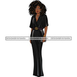 Bundle 6 Classy Afro Woman African American Goddess SVG PNG JPG Cutting Files