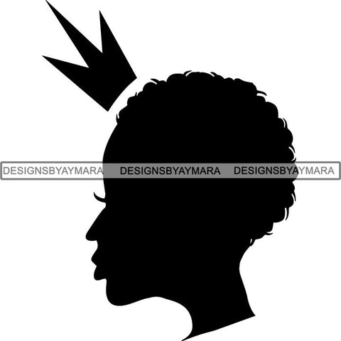 Afro Fairy Fantasy Magic SVG Cut Files For Silhouette and Cricut