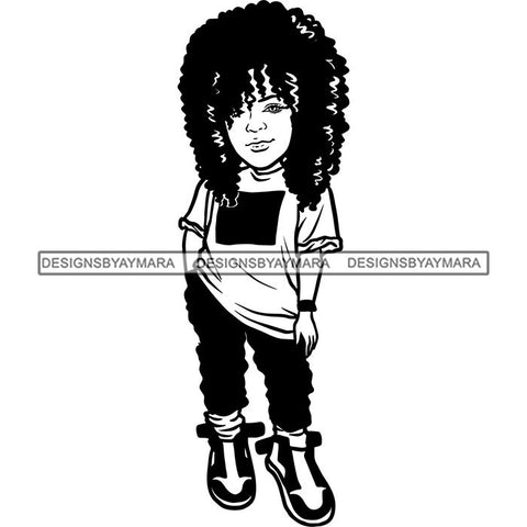 Fashion Woman Model Posing Summer Outfit Vogue Goddess Glamour Trendy Clothing Vector SVG Cutting Files