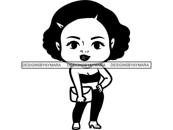 Cute Fabulous Ladies SVG Cut Files For Silhouette and Cricut