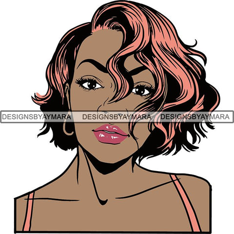 Afro Latina Woman SVG Cutting Files For Silhouette Cricut and More