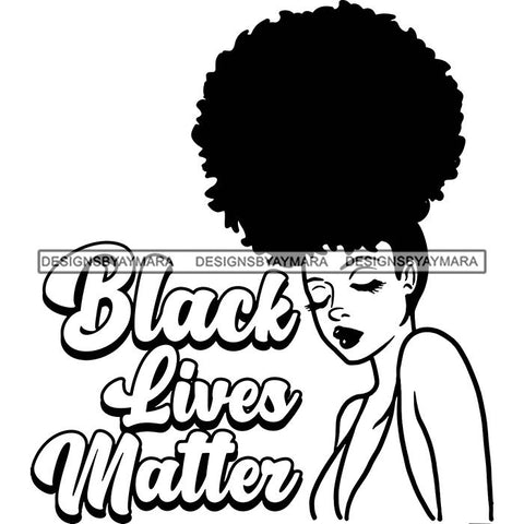 Black Lives Matter Humanity Social Protest Justice Racism Movement SVG PNG JPG Vector Cutting Files
