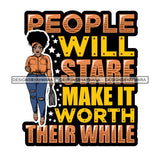 Afro Lola Boss Lady Quotes .SVG Cutting Files For Silhouette and Cricut and More!