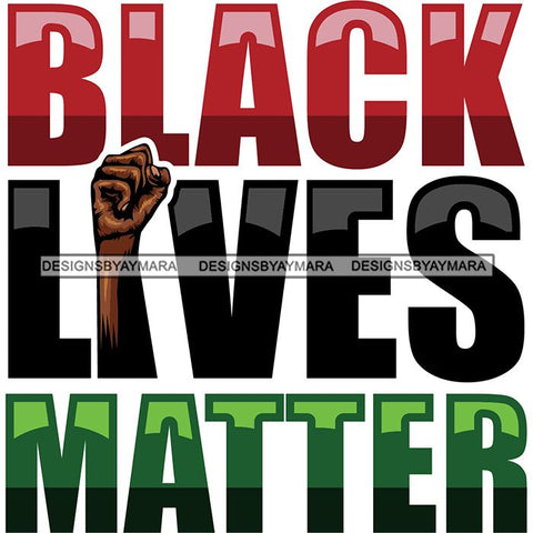 Black Lives Matter Humanity Social Protest Justice Black-Owned Businesses SVG PNG JPG Vector Cutting Files