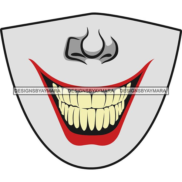 Funny Half Face Cute Designs For Mask Virus Protection SVG Cutting Files