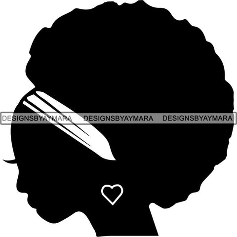 Afro Fairy Fantasy Magic SVG Cut Files For Silhouette and Cricut
