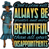 Afro Classy Lola Church Lady God Lord Quotes .SVG Clipart Vector Cutting Files For Circuit Silhouette Cricut and More!